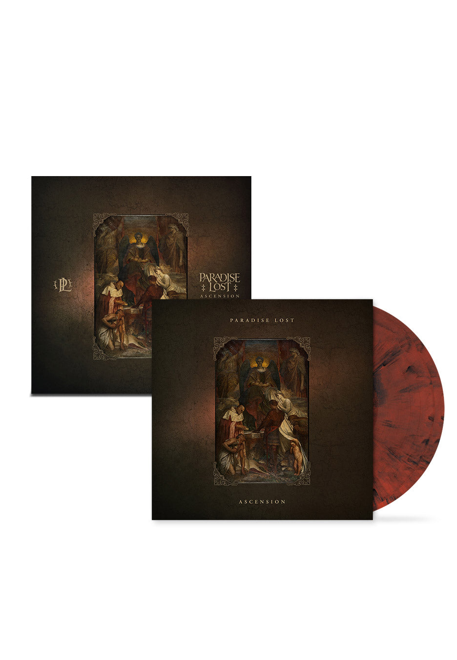 Paradise Lost - Ascension - Signed Autograph Card + Marbled 2 Vinyl