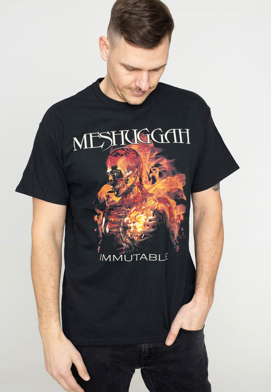 Meshuggah - Flaming Man - T-Shirt